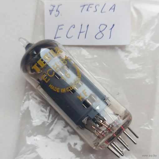 ECH81. Триод-гептод. Tesla есн81 есн ECH 81. Радиолампа