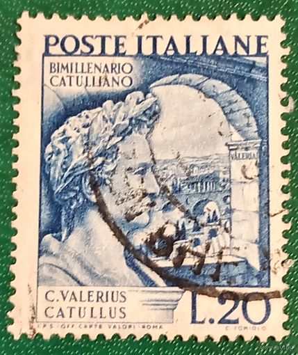 Италия 1949. 2000 летие со дня смерти деревнеримского поэта Гая Валерия Катулла