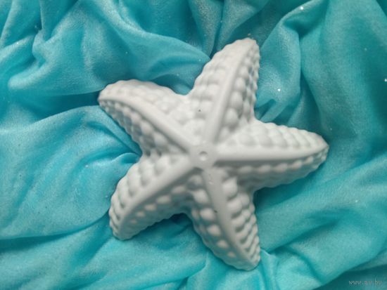 Фигурка из гипса для росписи "Морская звезда" большая. Гипсовая заготовка