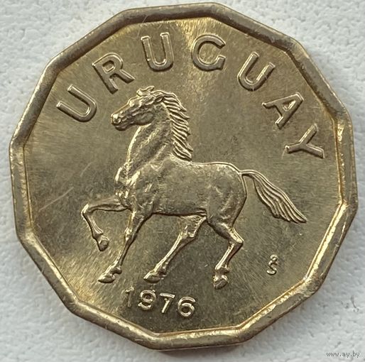 Уругвай 10 сентесимо 1976 г.