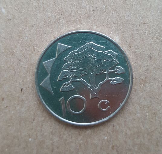 Намибия 10 центов 2009 (Republic of Namibia 10 cents 2009)