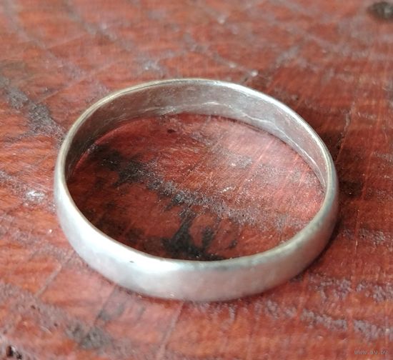 Кольцо серебро