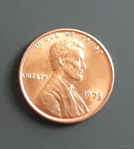 1 цент США 1973 МД Филадельфия