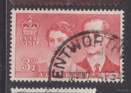 Королева Елизавета II Известные люди Личности Королевский визит Австралия 1954 год лот  10