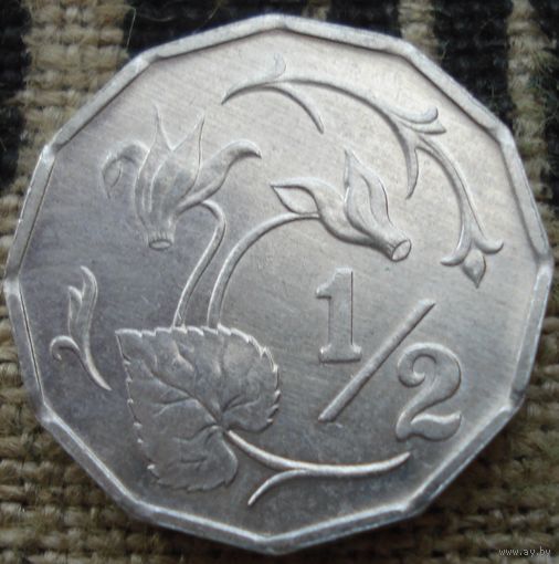 1/2 цента 1983 Кипр
