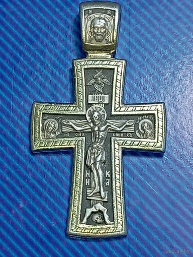 Крестик серебро 925 пробы .