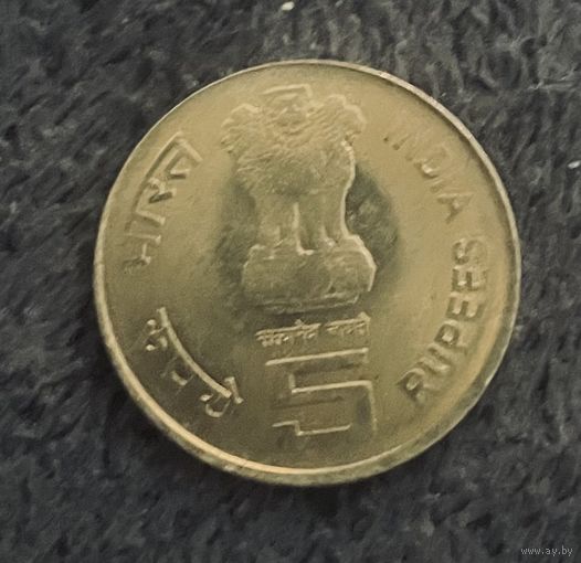Индия 5 рупий 2010 100 лет со дня рождения Матери Терезы UNC