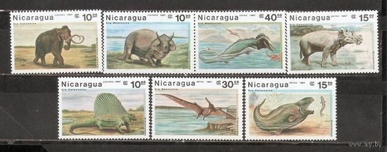 ФФ2 Никарагуа 1987 Динозавры