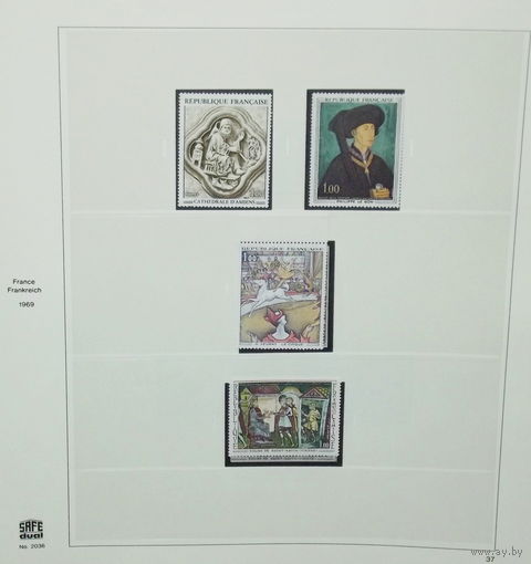 ФРАНЦИЯ.Хронология.РАСПРОДАЖА АЛЬБОМА ПОСТРАНИЧНО !Могут встречаться аккуратные наклейки! СОСТОЯНИЕ НА ФОТО !