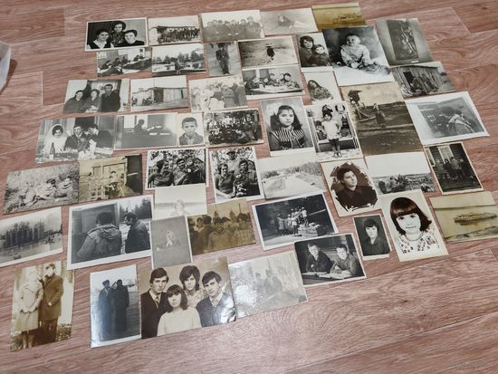 Лот фотографий военных