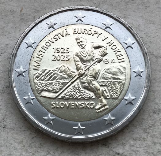 Словакия 2 евро 2025 - 100 лет Чемпионату Европы по хоккею с шайбой в Словакии