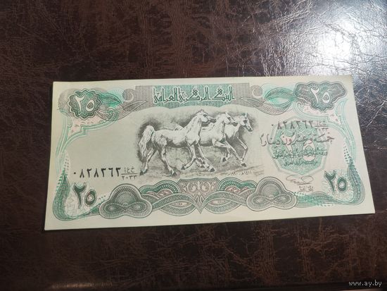 Ирак 25 динаров образца 1990 года XF p74