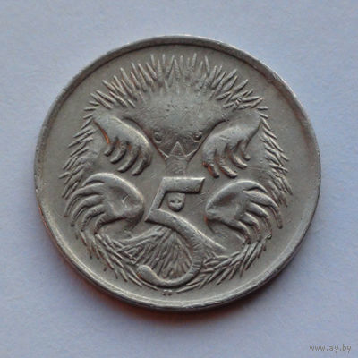 Австралия 5 центов, 1968