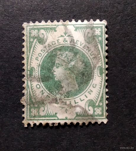 Великобритания\244с\1887 Виктория. 1Sh. кц55евр