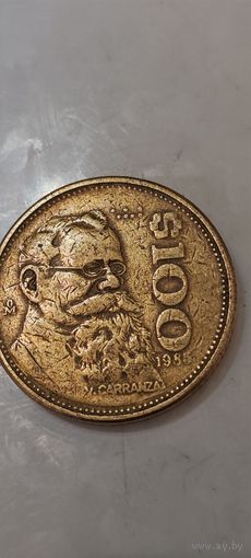 Мексика 100 песо 1985