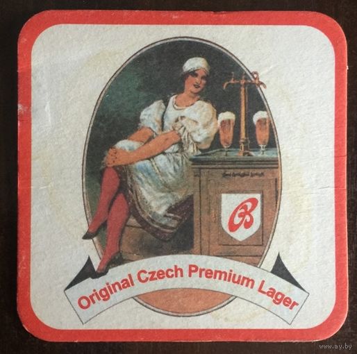 Подставка под пиво Budweiser No 8