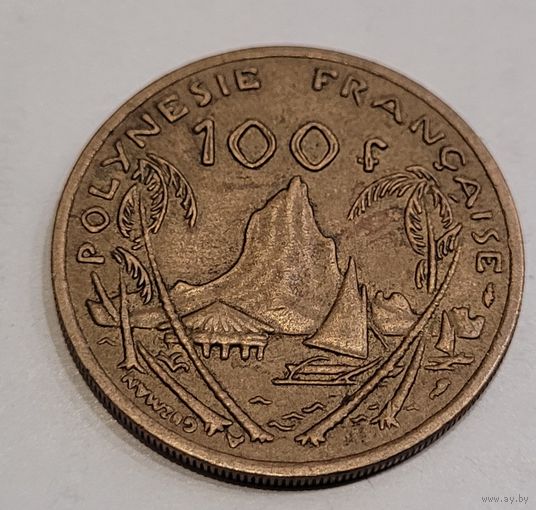 Французская Полинезия 100 франков 1986