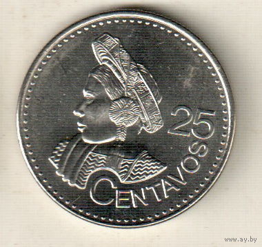 Гватемала 25 сентаво 2011