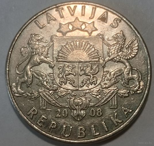Апошнi распродаж! 1 Лат 2008 Латвия