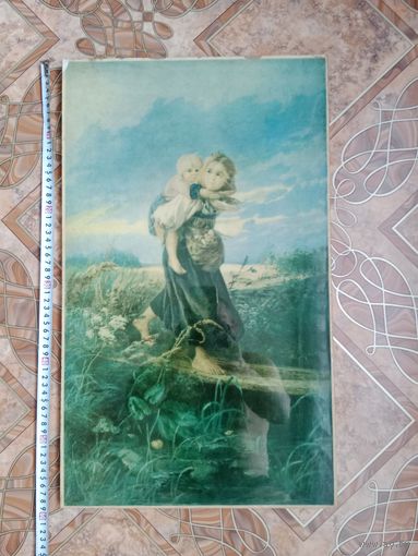 Картина фанера лак 60 * 35