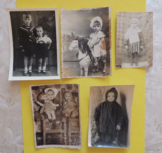 Фото "Дети", 1930-е гг., Зап.Бел.