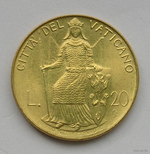 Ватикан 20 Лир 1980