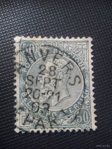 Бельгия. Стандарт. 1897г. гашеная