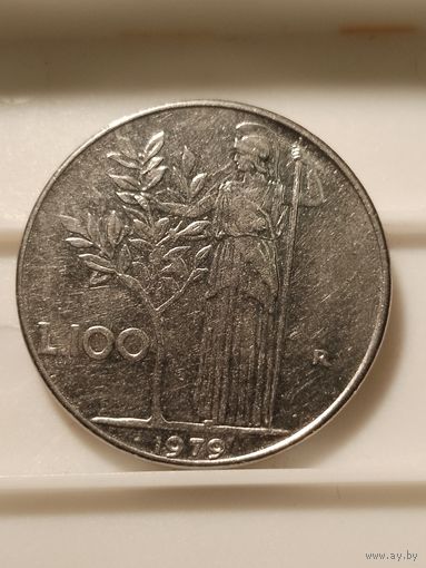 100 лир 1979 г. Италия