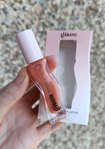 Масло для губ Gisou Honey Infused Lip Oil 8 ml в оттенке Glazed Plum