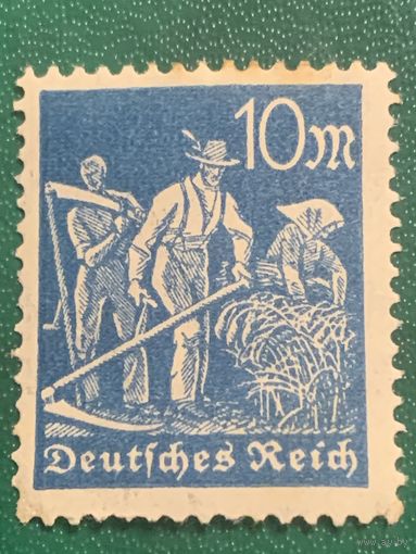 Германия. Рейх 1922. Косцы