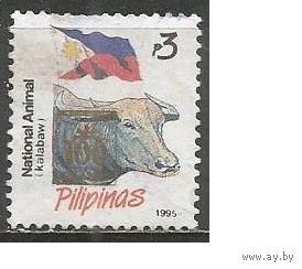 Филиппины. Бык. Национальный флаг. 1993г. Mi#2269.
