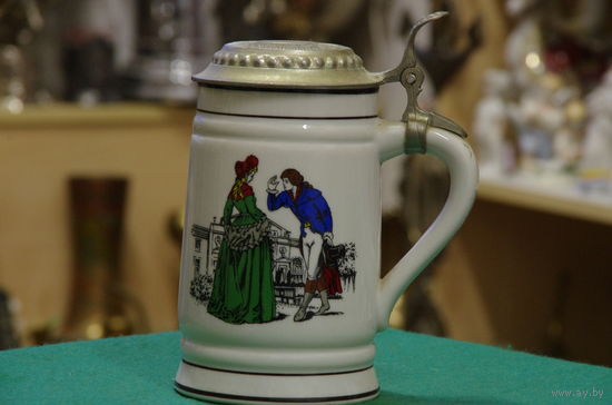 Кружка пивная . Германия 17,5 см