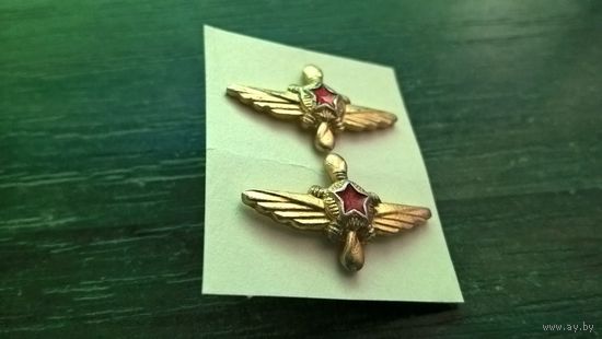 Эмблемы техника ВВС ВС СССР (Алюминий, винт)