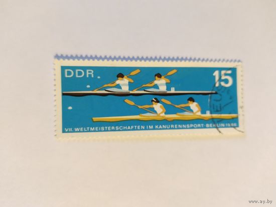 ГДР   1966  гребля