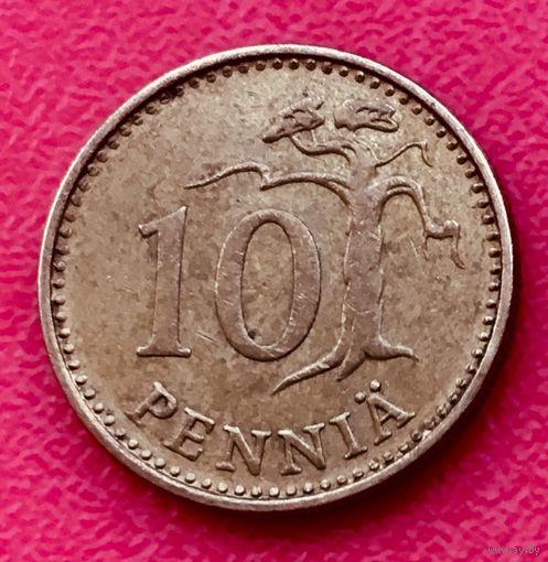 04-03 Финляндия, 10 пенни 1972 г.