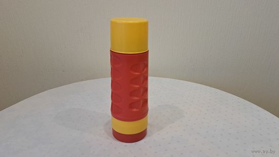 Колба диаметр 1 L., 31 см., диаметр 7 см., от термоса Dr. Zimmermann Western Germany 70/80-е годы