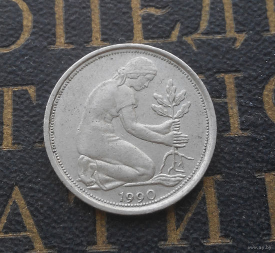 50 пфеннигов 1990 (F) Германия ФРГ #01