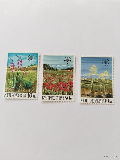 Кипр 1970 3м цветы