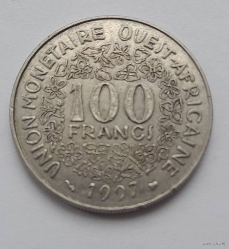 Западная Африка 100 франков 1997 года.