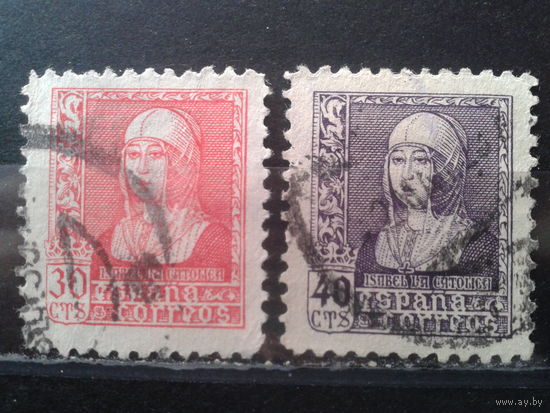 Испания 1938 Королева Изабелла 1