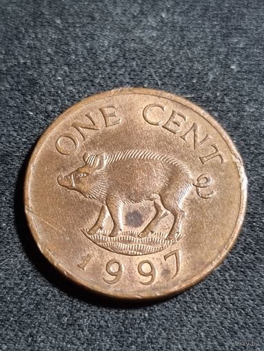 Бермудские острова 1 цент 1997