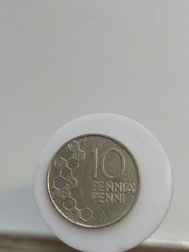 10 пенни Финляндия 1996 год  лот 45