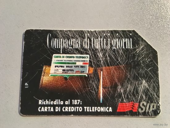 Телефонная карта. Италия