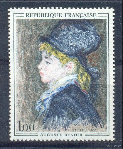 Франция 1968 Живопись,  1 марка