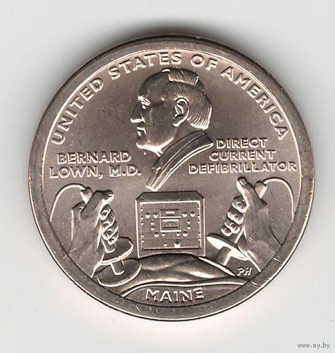 США 1 доллар 2024 года. Состояние UNC!