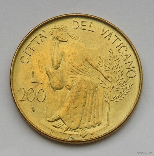 Ватикан 200 Лир 1980