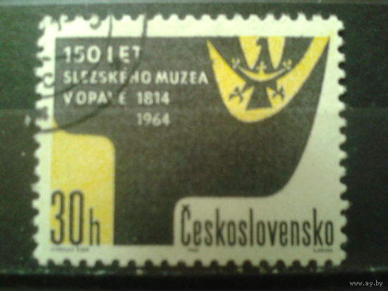 Чехословакия 1964 150 лет Силезскому музею  с клеем без наклейки