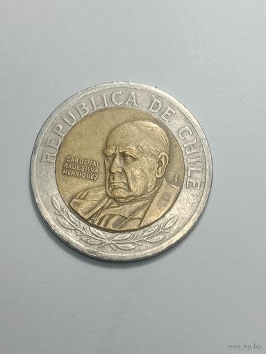 Чили 500 песо 2001 года .