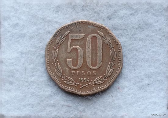 Werty71 Чили 50 песо 1994