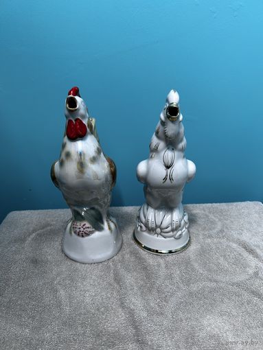 Фарфоровый графин петух.